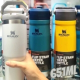 Garrafa Térmica Flip Straw Stanley Saffron – 651ML