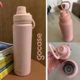 Garrafa Térmica Fresh Gocase Rosa 650mL