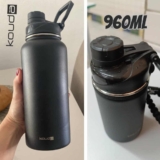 Garrafa Térmica Kouda 960ml Preta – Ladakh