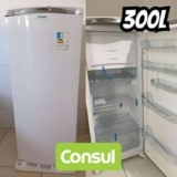 Geladeira CRB36A Frost Free 300 litros com Freezer Supercapacidade Cor Branca Consul 110V