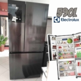 Geladeira Electrolux Multidoor Efficient Com Autosense e Inverter 590 l Black Inox Look (IM8B)