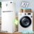 Geladeira Evolution RT38 Inverter Duplex 385L (Bivolt) + Lava e Seca Ecobubble 11.7kg (110V) Branco