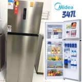 Geladeira Frost Free Duplex 347L SmartSensor Cor Prata Midea