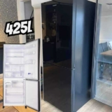 Geladeira inverter frost free Panasonic NR-BB53GV3 black glass com freezer 425L