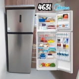 Geladeira Midea MD-RT645MTA Frost Free com Compartimento Extra Frio, Painel Touch e Iluminação LED 463 L – Inox – 110V