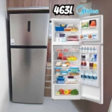 Geladeira Midea MD-RT645MTA Frost Free com Compartimento Extra Frio, Painel Touch e Iluminação LED 463 L – Inox – 110V
