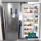 Geladeira Panasonic A+++ Frost Free 387l Aço Escovado Nr-bt41pd1x 127v
