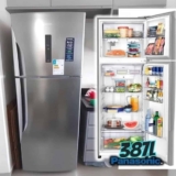 Geladeira Panasonic A+++ Frost Free 387l Aço Escovado Nr-bt41pd1x 127v