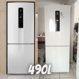 Geladeira/Refrigerador Electrolux Degelo – Automático Inverse Branca 490L Efficient IB7