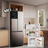 Geladeira/Refrigerador Electrolux Frost Free French Door Inox Look 480L Efficiente IM7S