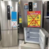 Geladeira/Refrigerador Electrolux Frost Free Inverse Inox Look 400L Efficient IB6S Bivolt