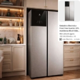 Geladeira/Refrigerador Electrolux Frost Free Side by Side 431L ES40S Bivolt