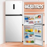 Geladeira/Refrigerador Midea Frost Free Duplex – Branca 463L MD-RT645MTA01