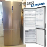 Geladeira Samsung Frost Free Duplex BOTTOM BAROSA com Smart Sensor e Rack para Vinho 435L Inox Look