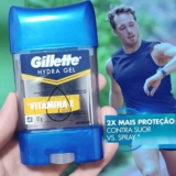 Gillette Desodorante Gel Antitranspirante Hydra Gel Vitamina E 82G