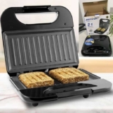 Grill E Sanduicheira BGR01P Toast Preto 750W Britânia 110v