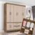 Guarda-roupa Casal 10 Portas 2 Gavetas Araplac – Coimbra
