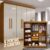 Guarda-roupa Casal Malibu 6 Pt Imbuia E Off White
