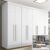 Guarda Roupa Casal Mayra 8 Portas Branco – Moveis Arapongas
