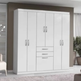 Guarda Roupas Casal 7 Portas 2 Gavetas Lisboa Aramóveis