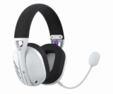 Havit Fone de Ouvido Headset Gamer Fuxi-H3 White Black, Com Fio e Sem Fio, Wireless 2,4GHz, Bluetooth, Cabo USB-C, Cabo 3,5mm. Surround, Baixa Latência, Quad-Mode