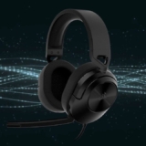 Headset Gamer Corsair HS55 Surround, Drivers 50mm, Carbono – CA-9011265-NA