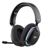 Headset Gamer Havit Fuxi-h7, Wireless, Bluetooth, Rgb, 40mm Cor Preto