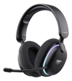 Headset Gamer Havit Fuxi-h7, Wireless, Bluetooth, Rgb, 40mm Cor Preto
