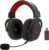 Headset Gamer Redragon Zeus Pro Preto Sem Fio 7.1 H510-PRO