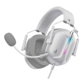 Headset Gamer Rise Mode G1 Special Edition White, Driver 50mm, USB e 3.5, Branco – RM-HS-G1SE-W