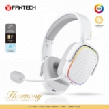 Headset Gamer sem Fio Fantech Harmony WHG02 RGB Cupom