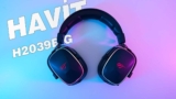 Headset Gamer Sem Fio Havit H2039BG, RGB, Driver 50mm, Bluetooth, 2.4GHz, Preto