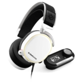 Headset Gamer Steelseries Arctis Pro, RGB, 7.1 Som Surround, Drivers 40mm, Branco + GameDAC Hi-Res – 61454