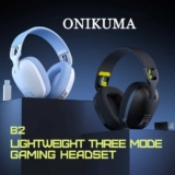Headset sem fio Onikuma B2 Cupom