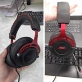 Headset USB Gamer, Headphone, fone de ouvido com microfone AOC GH300 Driver 50 mm, Multiplataforma, LED.