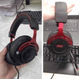 Headset USB Gamer, Headphone, fone de ouvido com microfone AOC GH300 Driver 50 mm, Multiplataforma, LED.