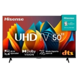 Hisense Smart TV UHD 4K 50 Polegadas 50A6K HDR10+ Dolby Vision Controle por Voz Compatível com Alexa