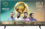 Hisense Smart TV UHD 4K DLED 50″ Polegadas 50A6K com HDR10+ Dolby Vision Game Mode Controle por Voz Alexa Built-In AirPlay