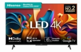 Hisense Smart TV UHD 4K QLED 50″ Polegadas 50Q6N Google TV com HDR10+ Dolby Atmos Sports Mode Game Mode Plus e Compatível com Alexa