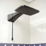 Hydra Chuveiro Eletrônico Preto Polo Max, 5500W 110V