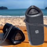 I2GO, Caixa De Som Bluetooth 3 Angle Sound. 12W RMS, Resistente à Água, Preto