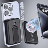 i2GO, Power Bank 10000 mAh MagSafe 15W Power Delivery e Suporte Acoplado