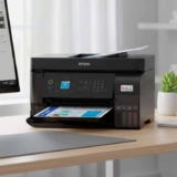 Impressora, Copiadora, Scanner Epson Ecotank L5590 Wireless Preto Bivolt