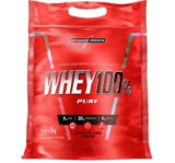 Integralmédica – Whey Protein Concentrado Cookies 100% Pure – 21g de Proteína por Scoop, Suplementação Alimentar Pós-Treino, Fórmula Enriquecida com BCAAs – Pouch 1,8kg