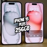 iPhone 15 Plus Apple 256GB, Tela de 6.7, Câmera Dupla de 48MP, iOS – MU193BE/A