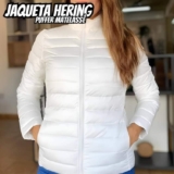 Jaqueta Básica Feminina Puffer Matelassê Hering