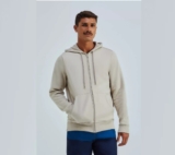 Jaqueta Masculina Básica Regular Em Moletom Hering