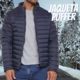 Jaqueta Puffer Broken Rules Nylon Masculina