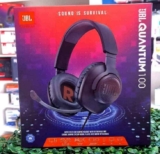 JBL, Fone de Ouvido Com Fio JBLQTUM100M2BLK