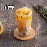 Jogo de Copos de Vidro 227ml 6 Peças Haus Concept Waffle